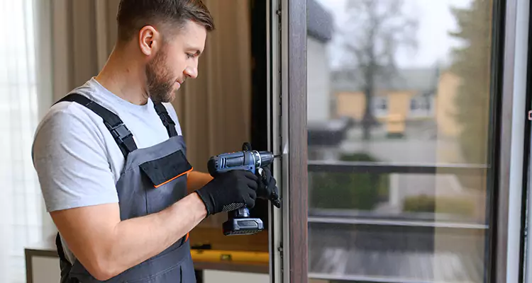 Sliding Screen Door Handle Repair in Boca Raton, FL