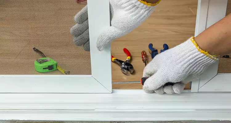 Sliding Glass Door Off Rails Repair in Boca Raton, FL
