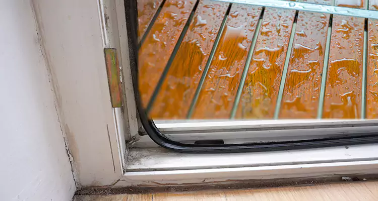 Water Leaking Wooden Patio Doors Repair in Boca Raton, FL